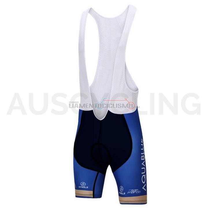 Abbigliamento Ciclismo Aqua Blue Sport Manica Corta 2018 Blu
